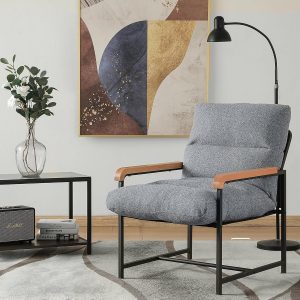 Mingone Fauteuil Gris