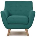 Notre test de Designetsamaison fauteuil scandinave 1 place vert-Nils