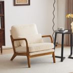 Notre test du Bonnlo Fauteuil de Salon en velours côtelé, style rétro