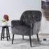 Notre test du Hawthyhome, rocking chair scandinave en velours beige