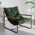 Notre test de HollyHOME, fauteuil scandinave en velours jaune