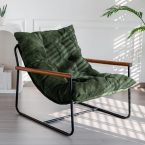 Notre test du MAXYOYO Fauteuil de Salon en velours côtelé