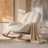 Notre test du Bonnlo Fauteuil de Salon en velours côtelé, style rétro