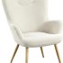 Notre test du Sicaan Emma, fauteuil design en velours côtelé terracotta