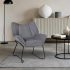Notre test du Sicaan Emma, fauteuil design en velours côtelé terracotta